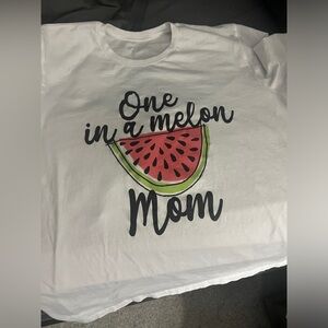 Women’s 2x One In A Melon Short Sleeve T-Shirt